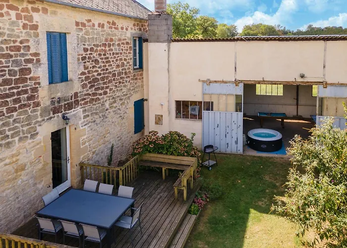 With Pool In Coubjours